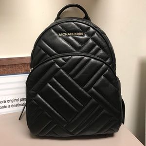 Michael Kors leather backpack